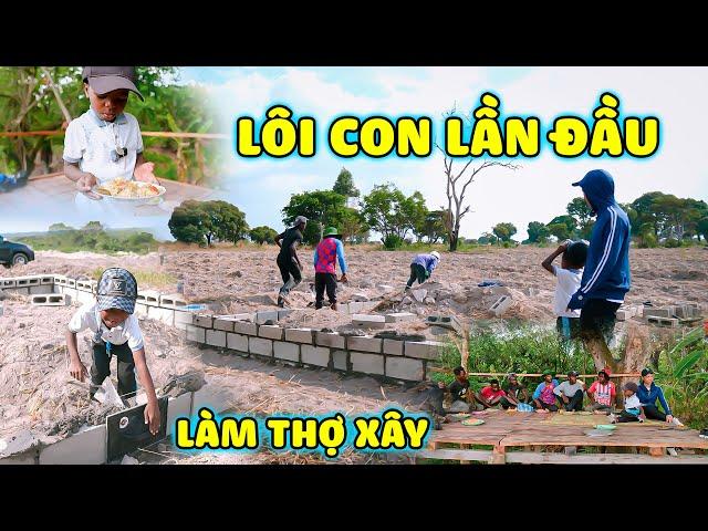 Lôi Con "Lần Đầu" Đi Phụ Hồ... Và Cái Kết!! || Team Huyền Thoại.