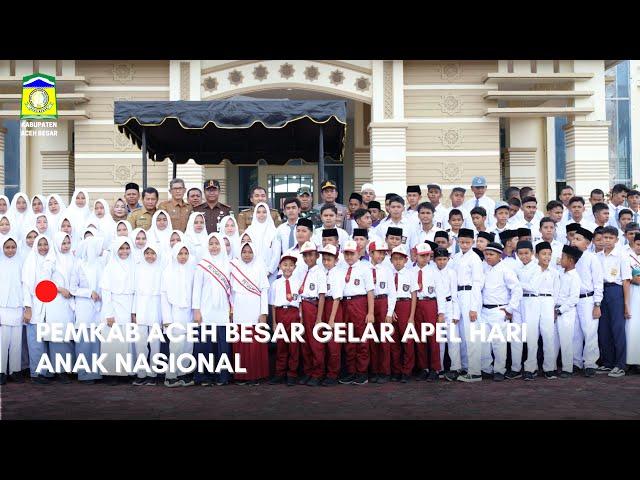 Pemkab Aceh Besar Gelar Apel Hari Anak Nasional