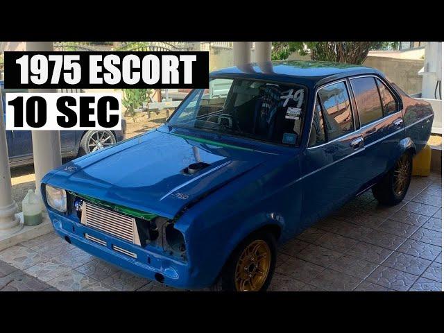 Journey to 10s || Kevin Edwards || 1975 Ford Escort || 5s turbocharged