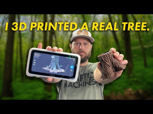 Turning a Real Tree Into a 3D Printed Object