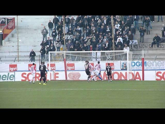 Vicenza - Spezia 2-3: goal di Daniele Martinelli, 1-2.