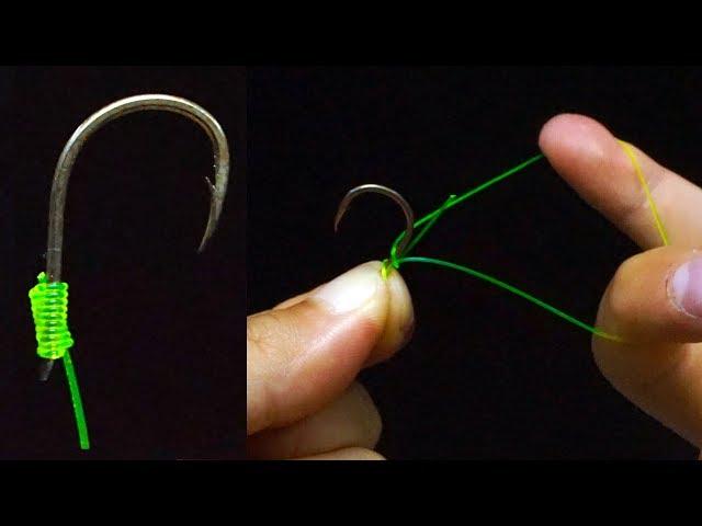 Fishing Knot/How To Tie A Hook(3 Ways To Tie Hooks)