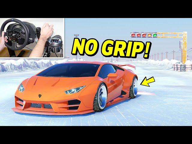 1200HP Lambo on Winter Race Track! - CarX Drift Racing Online