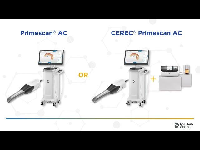 Difference between Primescan AC & CEREC Primescan AC