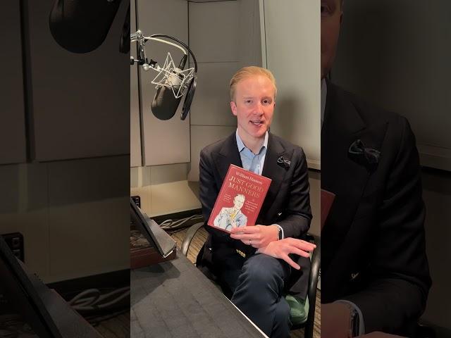 William Hanson answers questions about his audiobook JUST GOOD MANNERS