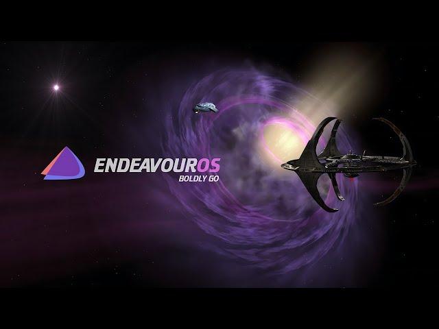 EndeavourOS DS9 Wallpaper Progression