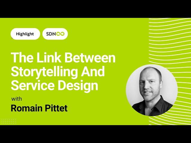 The link between Service Design and Storytelling