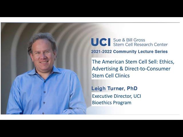 Direct to Consumer Stem Cell / Regenerative Medicine Clinics - Leigh Turner