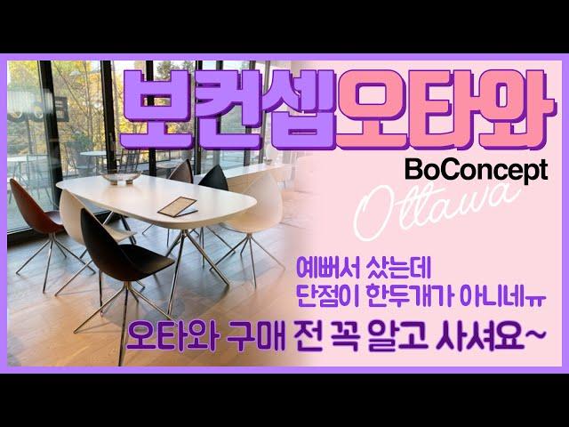 보컨셉오타와 / BoConcept Ottawa / 치명적단점 6가지