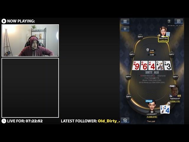 Highlights: Stanislav (Steve Barshak) ships the $250 HR Pokerbros for $21700!