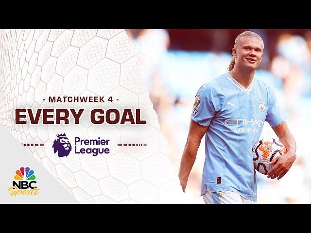 Every Premier League goal from Matchweek 4 (2023-24) | NBC Sports