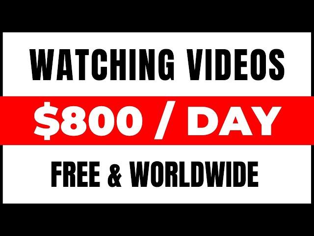 ($800+) Make Money Watching Videos (Earn Money Online 2022) | Make Money Watching Videos 2022