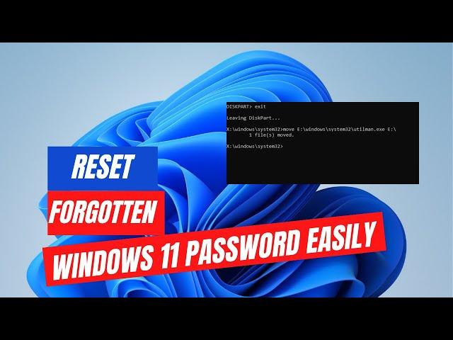 How To Reset Forgotten Password In Windows 11 | Without Losing Data | Without Software