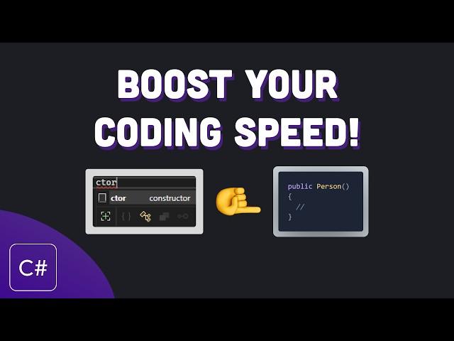 Boost Your C# Productivity with these shortcuts | C# Tip 9