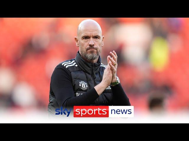 "Fairytales and lies" | Erik ten Hag hits out at the media for sacking rumours