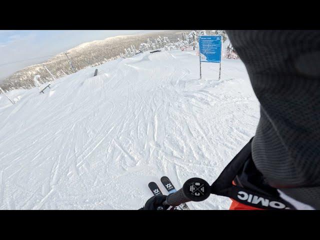 ONE LINE AT RUKA NEW RAIL SETUP (POV)