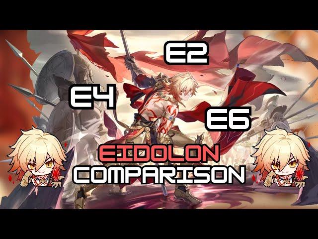 NEW UPDATE! V4 3.1 E2 E4 E6 COMPARISON - Mydei - Honkai: Star Rail