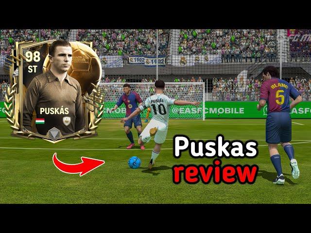 Ferenc Puskás fc mobile | Ferenc Puskas fc mobile review. #puskas no commentary.