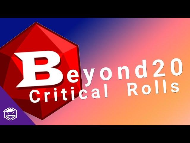 How to Configure Critical Rolls with Beyond20