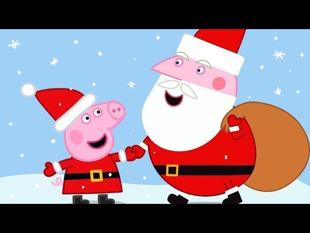 Peppa Pig Full Episodes   Santa’s Visit  Cartoons for Children