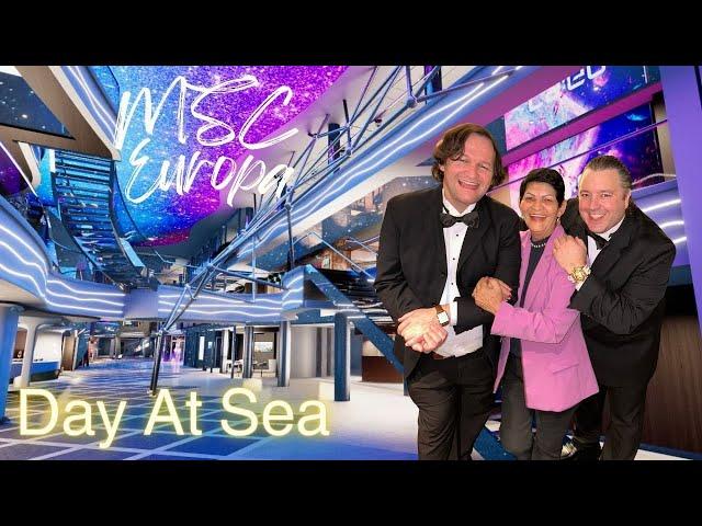 Sailing on the MSC World Europa: Day at Sea with Spa, Dairy-Free Delights, and Watch Me Go On Stage!