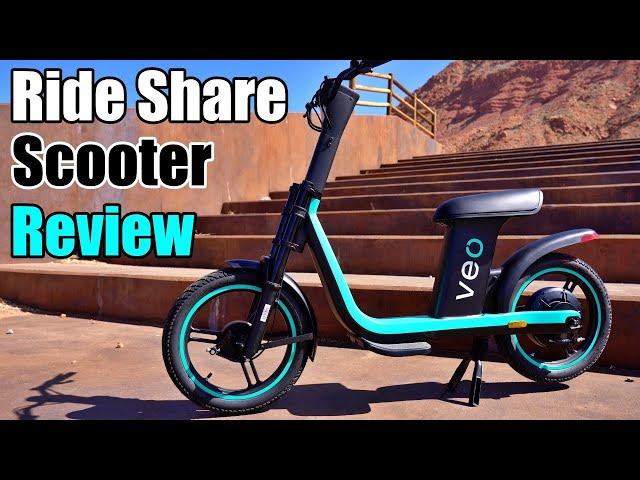 Veo Cosmo Ride Share Scooter Review | Veoride | Veo Scooters