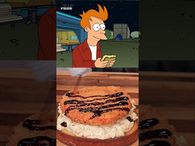 Fry's Sandwich Before The Future Ruined It! #shorts #fry #eggsalad #futurama