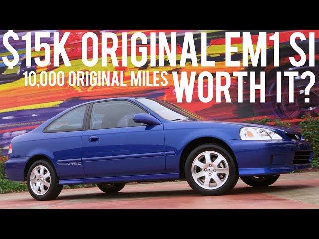 $15,000 ORIGINAL Civic Si EM1 | 10k Miles | Worth it?? - I Refine Movement EP 1