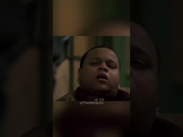 You mean Randy? - Lil Kevin  (The Wire) #thewire #lilkevin #herc #randy #youtubeshorts