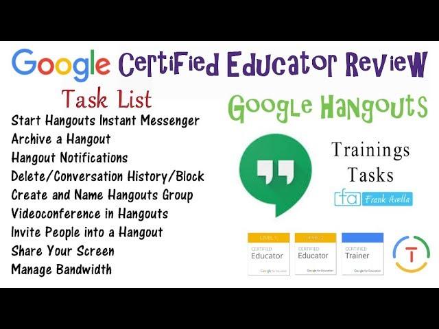 Google Hangouts Tutorial