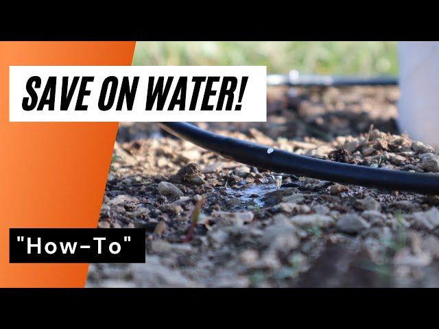 Drip Irrigation for fruit trees - Step by step instructions