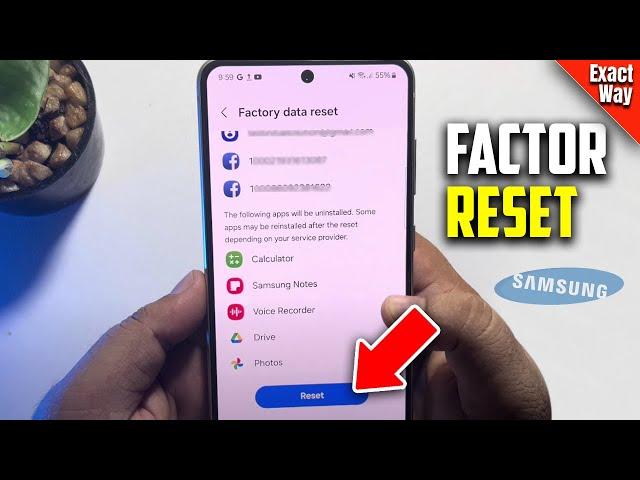 How to factory reset samsung phone 2024 | Full Guide