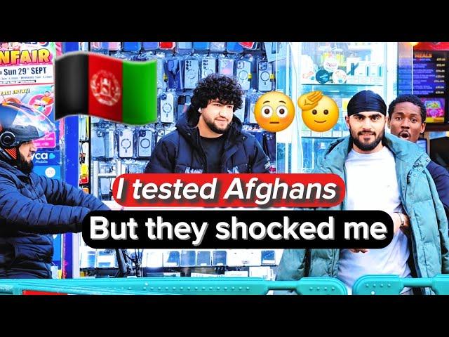 I tested Afghans kindnesses, but they left me shocked 