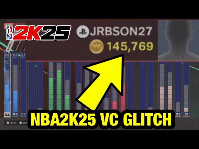 *NEW* UNLIMITED VC GLITCH IN NBA 2K25 MY CAREER | 2K25 VC GLITCH