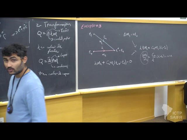 William G. C. Oropesa: Equação de Equilíbrio Térmico e Transições de Fases