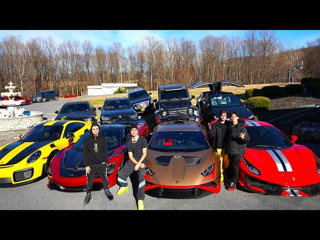 FULL TOUR OF OUR CAR COLLECTION!!