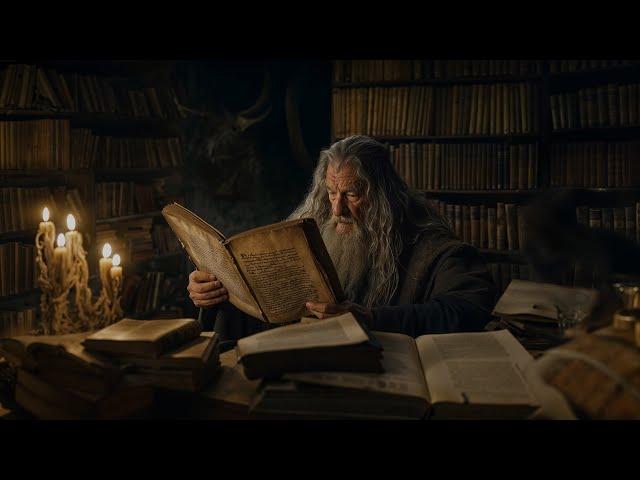 You Shall Pass - Gandalf's Study Ambient Music to Focus, Read & Work | LOTR Inspired