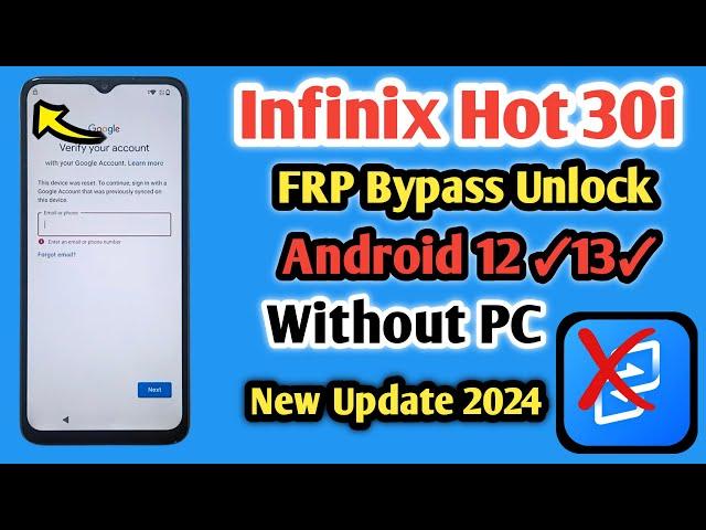 infinix hot 30i google account remove | infinix hot 30i frp bypass android 12 | infinix x669c frp