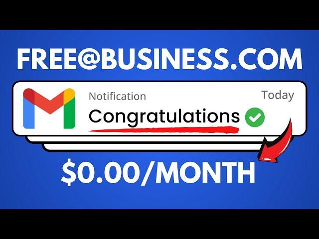 Free Business Email 2024 | How to Create Business Email For Free (10GB STORAGE!)