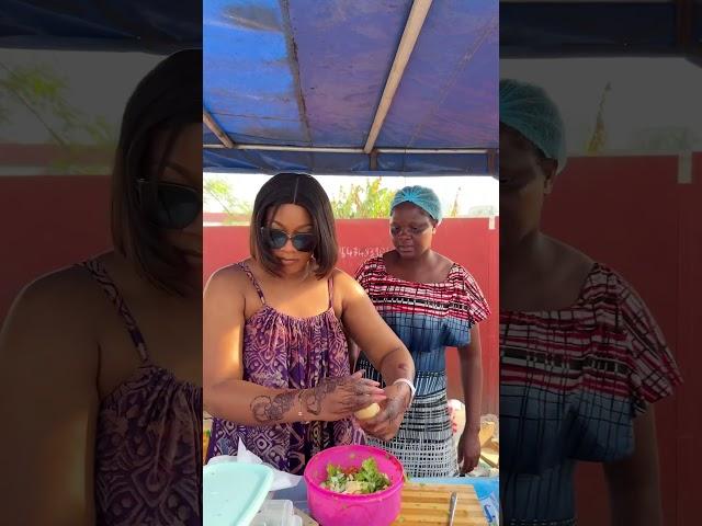 GHANAIAN SALAD AS SEEN IN GHANA #lifestylevlog #ghanafoodtour