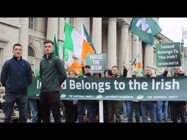 "You Cannot Conquer Ireland"  — Patrick Quinlan Speaks at the National Rally Against Immigration