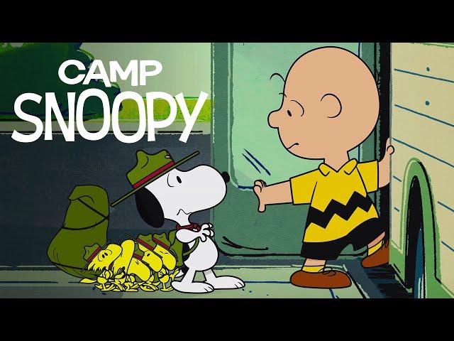 What do you mean "Explorer Scouts ARE NOT ALLOWED!?" | Camp Snoopy | Cartoons for Kids