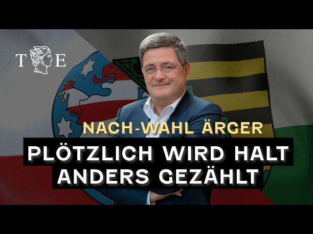 Nach-Wahl Ärger: Plötzlich wird halt anders gezählt | Roland Tichy kommentiert Sachsen und Thüringen