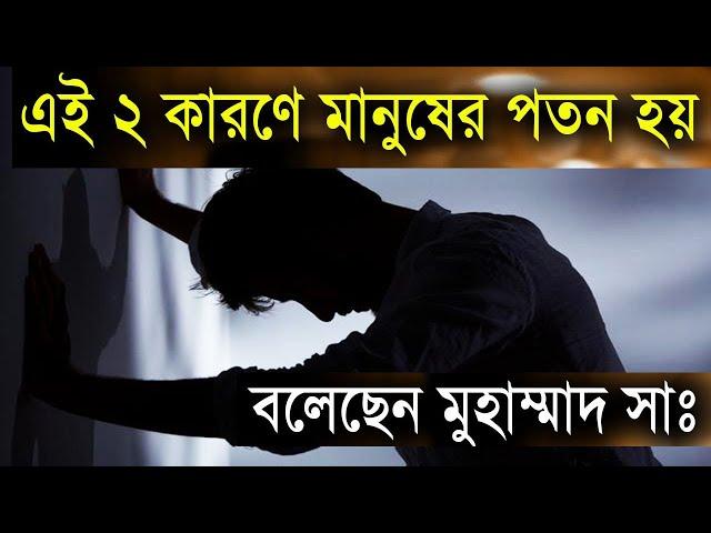 ২টি কারণে মানুষের পতন হয় , বলেছেন বিশ্বনবি সাঃ, সকল মুসলিমের জানা জরুরী