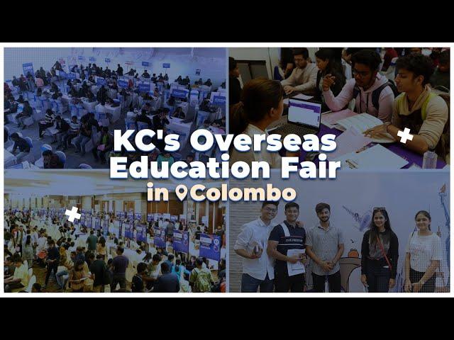 KC Overseas Education Fair in Colombo – Explore 90+ Universities, Scholarships & More!