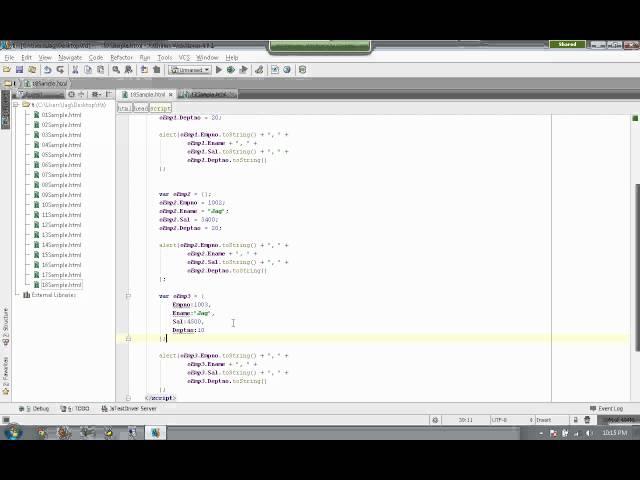 02-OOPS in JavaScript: Introduction to Objects, Declaration and Initialization