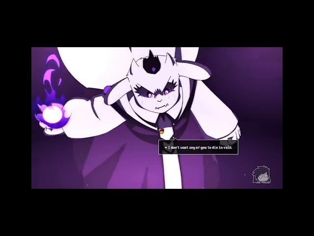 X-Toriel Vs UT Toriel fight scene ( Underverse 0.8 Part 1 )