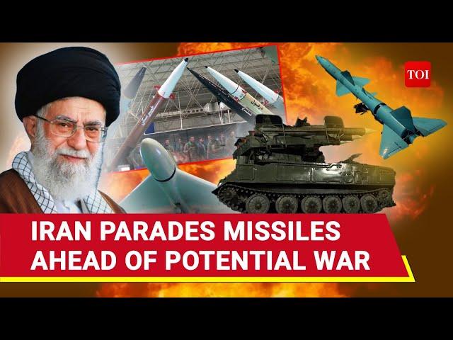 'We Want Action': Iranians Demand Attack On Israel; IRGC Missiles, Drones On Display In Tehran