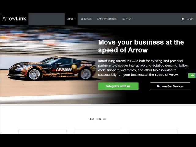 Arrow Link: Arrow's resource for APIs and EDIs