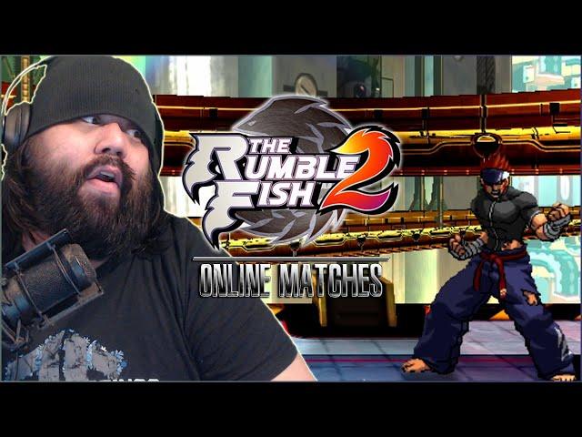 "IT TOOK THEM 17 YEARS TO RELEASE THIS GAME!! JFC!" [The Rumble Fish 2 Online Matches]